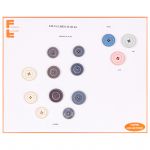 Boton Poliester I 12-345 CU LINEAS 36 40 44