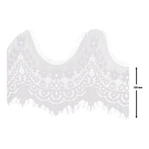 Puntilla Nylon V-624-PF0243-blanca