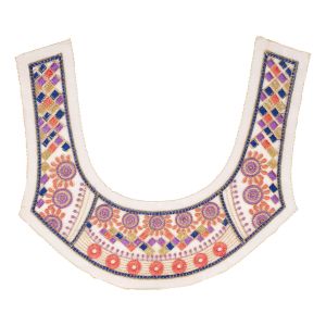 Cuello Bordado V-299-A278
