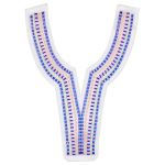 Cuello Bordado V 114-PB0014