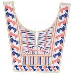 Cuello Bordado V 228-P002