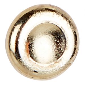 Boton Metal V 22-C. ORO ACIDO