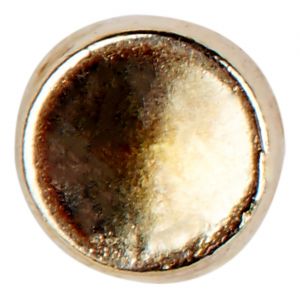 Boton Metal V 22-AA 0502-10,14 C. ORO ACIDO