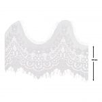 Puntilla Nylon V-624-PF0243-blanca