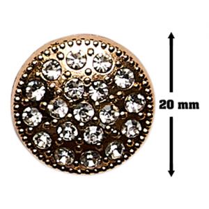 Boton Strass I-366-BO467-34O